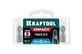 KRAFTOOL Impact PZ 3, 25 мм, 10 шт, ударные биты (26193-3-25-S10) 00039550520