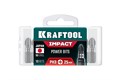 KRAFTOOL Impact PH 3, 25 мм, 10 шт, ударные биты (26191-3-25-S10) 00040587120