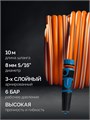 GRINDA COMPACT, шланг 10м x 5/16″ в пластиковом корпусе, поливочный набор 4 предм., соединит. шланг 1/2″х1,5м, набор поливочный мини ProLine (428480) 00041797753