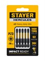 STAYER HERCULES, PZ3, 50 мм, 5 шт, торсионные биты (26233-3-50-5) 00042033850