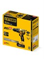 STEHER 20 В, 65 Н·м, 1 АКБ LMS (2 А·ч), бесщеточная ударная дрель-шуруповерт (CBS-65-21) 00044911020