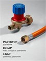 ЗУБР ГП-400Н, 400мм, стаканы 50мм /17мм, шланг 5м, редуктор, пропановая горелка в наборе Профессионал (55545-H5) 00045047163