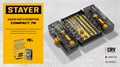 STAYER Compact-78 78 предм., универсальный набор инструмента (25085) 00045153306
