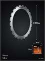 KRAFTOOL RING-370, алмазное кольцо для кольцерезов 370мм (36690) 00045561957