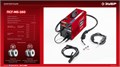 ЗУБР RED FORCE, MIG / MAG, FCAW, MMA, TIG, 160 А, полуавтомат сварочный, с газом / без газа, горелка ПСГ-180 (ПСГ-М5-160) 00047357195
