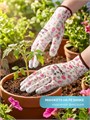 GRINDA COMFORT, L (9), садовые перчатки с прозрачным полиуретановым покрытием, розовые, 13 класс (11291-L) 00048338803