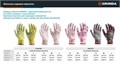 GRINDA COMFORT, L (9), садовые перчатки с прозрачным полиуретановым покрытием, розовые, 13 класс (11291-L) 00048338803