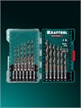 KRAFTOOL STEP POINT, 19 шт, набор сверл по металлу для винтовёртов и шуруповертов IMPACT READY (29653-H19) 00061433147