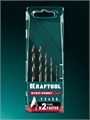 KRAFTOOL STEP POINT, 5 шт, набор сверл по металлу для винтовёртов и шуруповертов IMPACT READY (29653-H5) 00061433148