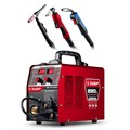 ЗУБР MIG & CUT 5-в-1, MIG / MAG, PLASMA CUT, FCAW, MMA, TIG, 220 А, полуавтомат сварочный, с газом / без газа, горелка ПСГ-220 (ПСГ-М9-220-Р) 00061713181