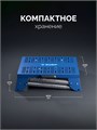 ЗУБР СМР-600, (925-1835)x460х825 мм, монтажный стол складной с роликовыми опорами, Профессионал (38785) 00061728204