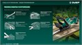 ЗУБР 40 В (2x20В), 610 мм, 2 АКБ LMS (4 Ач), кусторез аккумуляторный бесщеточный (КРА-4061-42) 00062486445