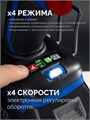 ЗУБР 20 В, 190 Н·м, 2 АКБ LMS (4 А·ч), бесщеточный ударный винтоверт, кейс, ПРОФЕССИОНАЛ (GVB-190-42) 00063564671