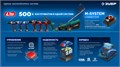 ЗУБР 20 В, d125 мм, 1 АКБ LMS (4 А·ч), бесщеточная УШМ, сумка, Профессионал (AB-125-1000-41) 00066884151