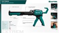 KRAFTOOL Extrem 4-in-1 310 мл, скелетный пистолет для герметика (06676) 00066987490