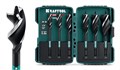 KRAFTOOL 3-Wave 6шт, набор, трехзаходные сверла по дереву с резьбовым центрующим острием (29513-H6) 00068537276