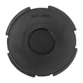 Резиновая опора для подкатного домкрата универсальная, D 100 мм, D 90, H 12 мм Matrix 17399