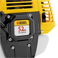 Триммер бензиновый DR-52, 52 см3, неразъемная штанга, состоит из 2 частей Denzel 31622