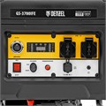 Генератор инверторный GS-3700iFE, 3,7 кВт, 230 В, открытый корпус, электростартер DENZEL 43205