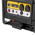 Генератор инверторный GS-3700iFE, 3,7 кВт, 230 В, открытый корпус, электростартер DENZEL 43205