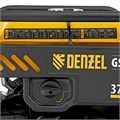 Генератор инверторный GS-3700iFE, 3,7 кВт, 230 В, открытый корпус, электростартер DENZEL 43205