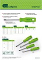 Отвертка, SL6x100 мм, CrV, пластиковая рукоятка Сибртех 44734